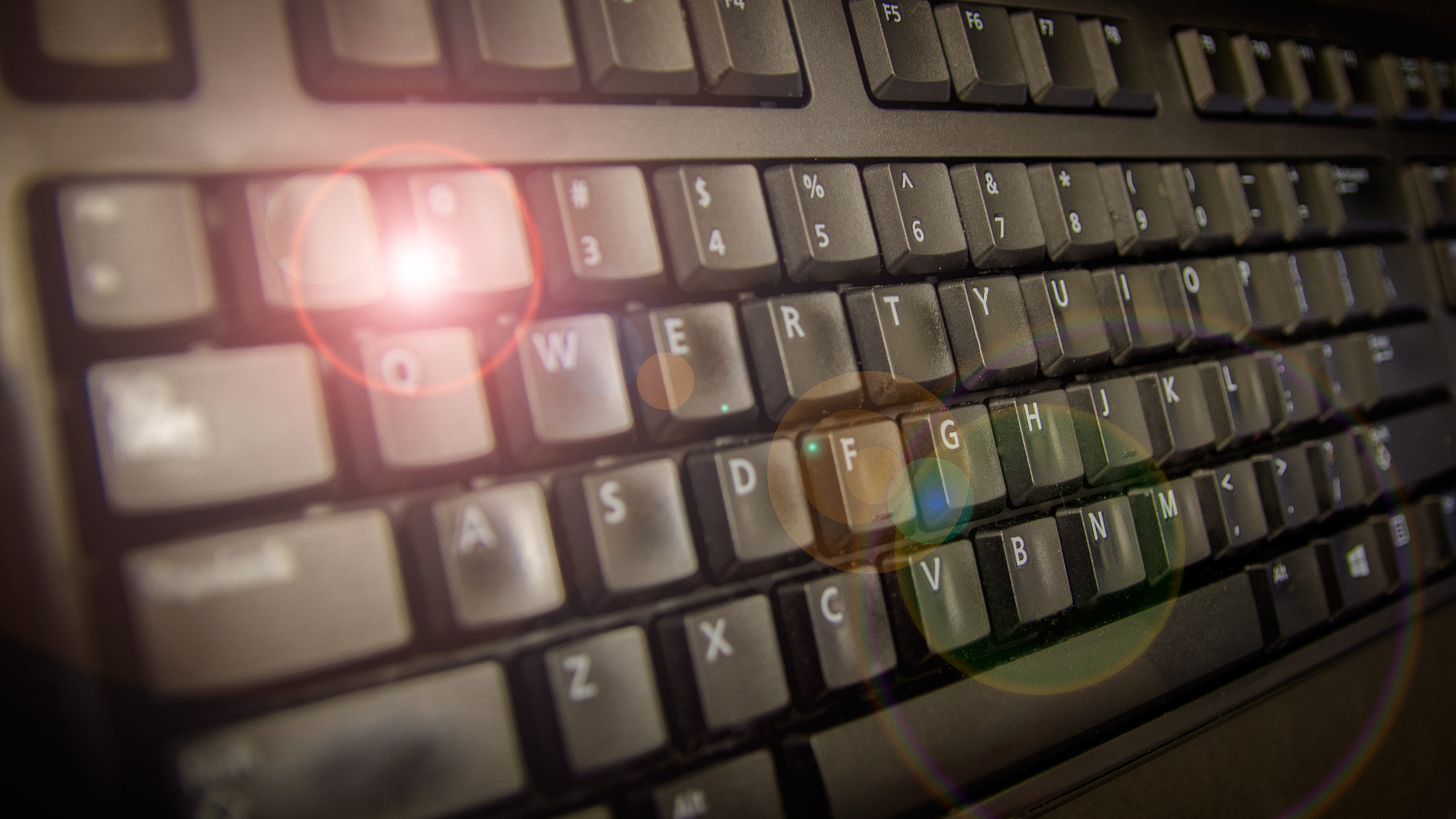 A computer keyboard that represents IT Resources at NC State OR