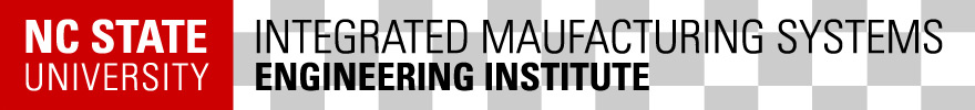 Integrated Manufacturing Systems Engineering Institute logo | red and black