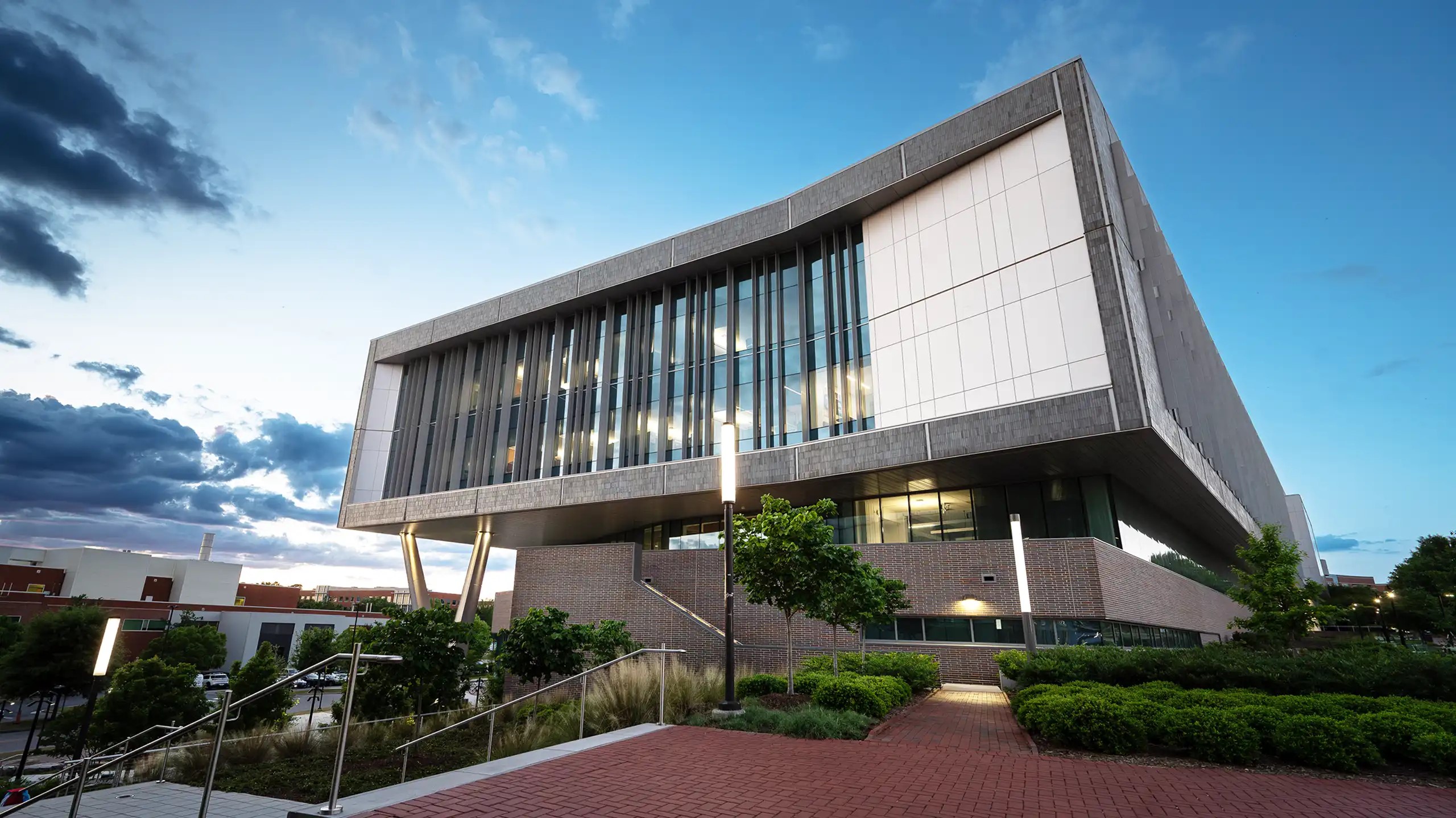 Fitts-Woolard Hall is home to the NC State IMSE Program.